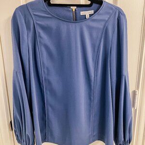 Anna Cate French Blue Blouse